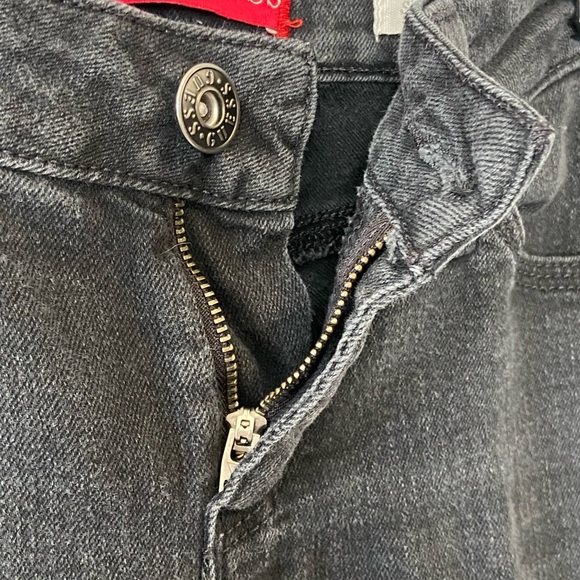 Guess Womens Jeans Sz 6 Black Medium Rise Curvy Skinny Sienna Pockets 28x29 - Picture 11 of 13
